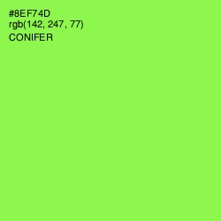 #8EF74D - Conifer Color Image