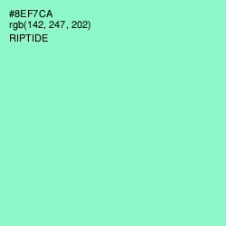 #8EF7CA - Riptide Color Image