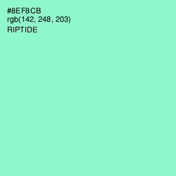 #8EF8CB - Riptide Color Image