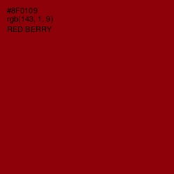 #8F0109 - Red Berry Color Image