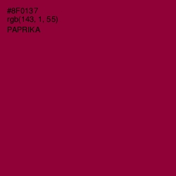 #8F0137 - Paprika Color Image