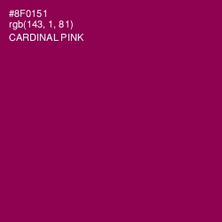 #8F0151 - Cardinal Pink Color Image