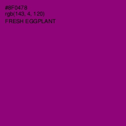 #8F0478 - Fresh Eggplant Color Image