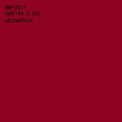 #8F0521 - Monarch Color Image