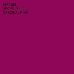 #8F0558 - Cardinal Pink Color Image