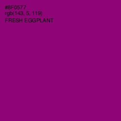 #8F0577 - Fresh Eggplant Color Image