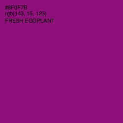 #8F0F7B - Fresh Eggplant Color Image