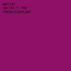 #8F1167 - Fresh Eggplant Color Image