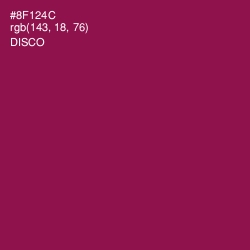 #8F124C - Disco Color Image