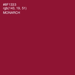 #8F1333 - Monarch Color Image