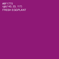 #8F1775 - Fresh Eggplant Color Image