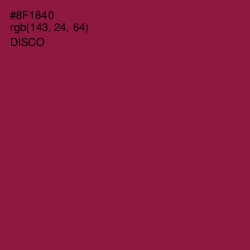 #8F1840 - Disco Color Image