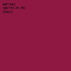 #8F1842 - Disco Color Image