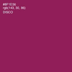 #8F1E56 - Disco Color Image