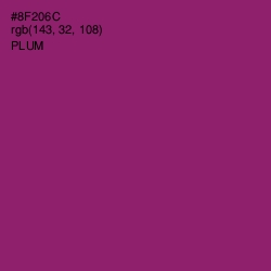 #8F206C - Plum Color Image