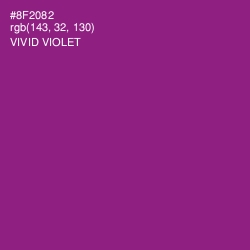 #8F2082 - Vivid Violet Color Image