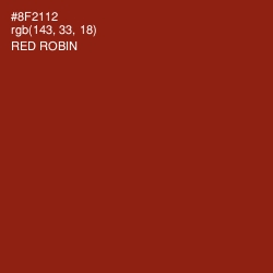 #8F2112 - Red Robin Color Image