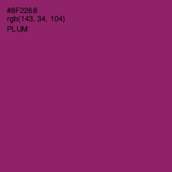 #8F2268 - Plum Color Image