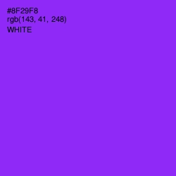 #8F29F8 - Electric Violet Color Image