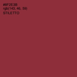 #8F2E3B - Stiletto Color Image