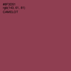 #8F3D51 - Camelot Color Image