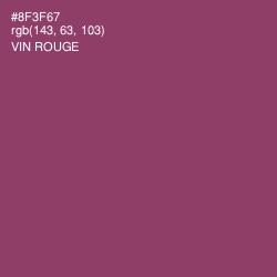 #8F3F67 - Vin Rouge Color Image