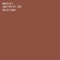 #8F5141 - Spicy Mix Color Image