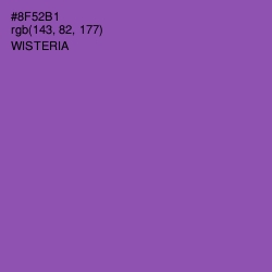 #8F52B1 - Wisteria Color Image