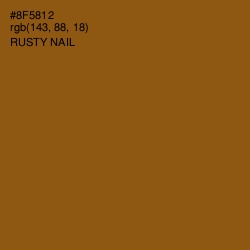 #8F5812 - Rusty Nail Color Image