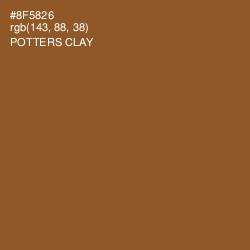 #8F5826 - Potters Clay Color Image