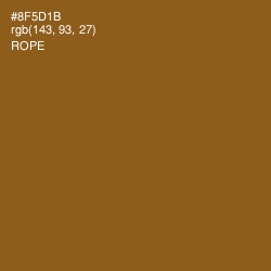 #8F5D1B - Rope Color Image