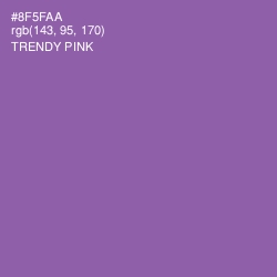#8F5FAA - Trendy Pink Color Image