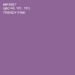 #8F6597 - Trendy Pink Color Image