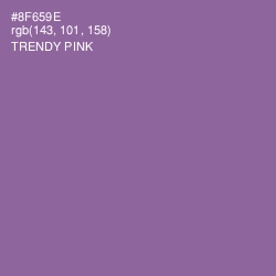 #8F659E - Trendy Pink Color Image