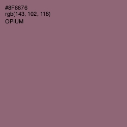 #8F6676 - Opium Color Image