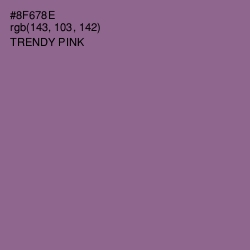 #8F678E - Trendy Pink Color Image