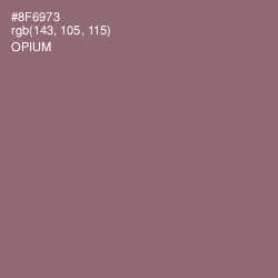 #8F6973 - Opium Color Image