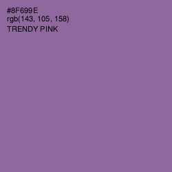 #8F699E - Trendy Pink Color Image