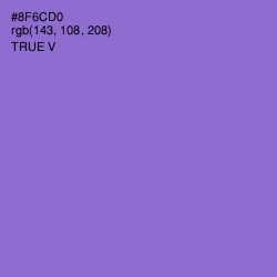 #8F6CD0 - True V Color Image