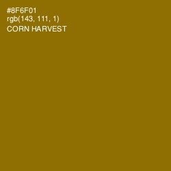 #8F6F01 - Corn Harvest Color Image