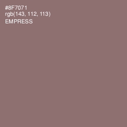 #8F7071 - Empress Color Image