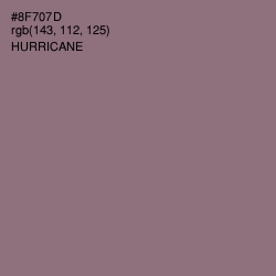 #8F707D - Hurricane Color Image