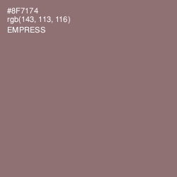 #8F7174 - Empress Color Image