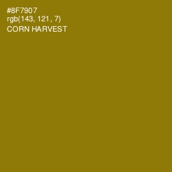#8F7907 - Corn Harvest Color Image