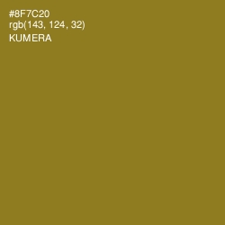 #8F7C20 - Kumera Color Image