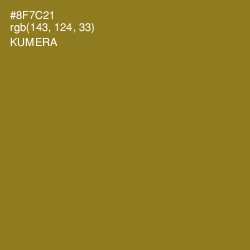 #8F7C21 - Kumera Color Image