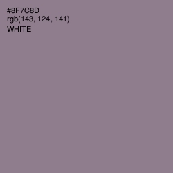 #8F7C8D - Mountbatten Pink Color Image