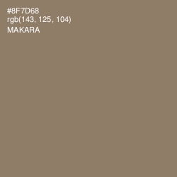 #8F7D68 - Makara Color Image