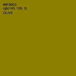 #8F8003 - Olive Color Image