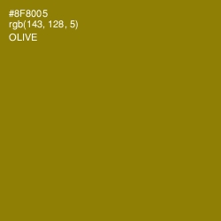 #8F8005 - Olive Color Image